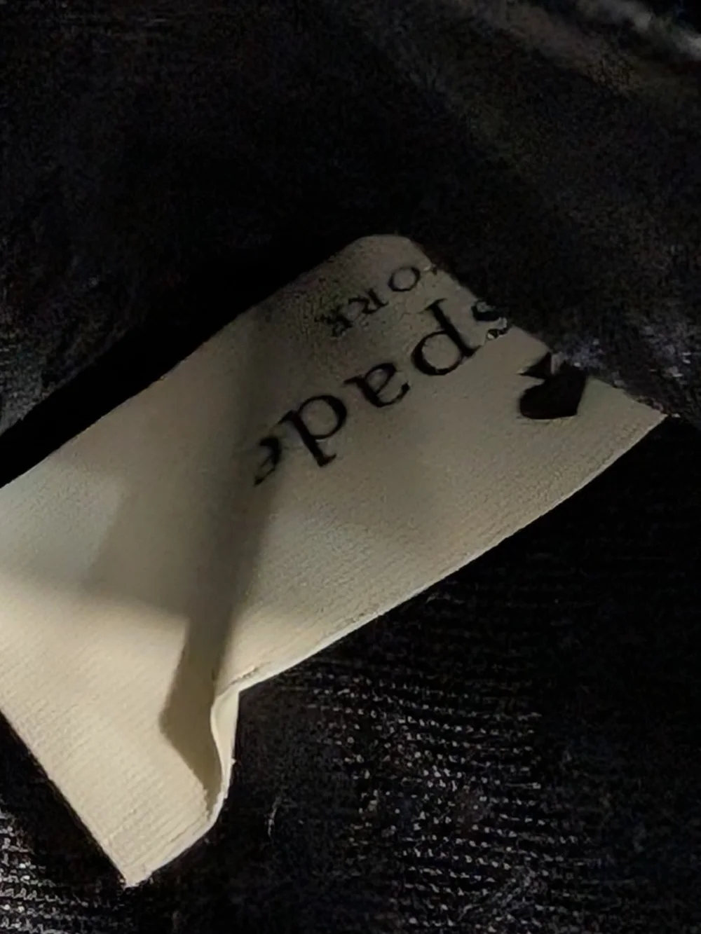 kate spade Black Bow Leather Wallet